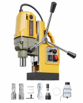 VEVOR 1200W magnetpuurimismasin, 40mm puurimisdiameeter, 2 s&uuml;damikpuuri, muudetav kiirus metallile ja t&ouml;&ouml;stusele