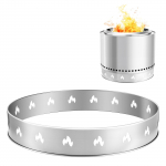 VEVOR roostevabast terasest 68,6 cm Solo Stove tulealuse alus &ndash; kaasaskantav suitsuvaba tugiraam v&auml;litingimustesse