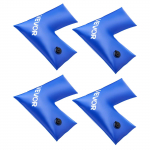 VEVOR 4-osaline nurgavee torude komplekt 570x565 mm, tugev 0,4 mm PVC talvine basseinikatte kaal lekkekindla korgiga maabasseinidele