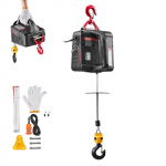 VEVOR 2-in-1 Elektriline T&otilde;stuk, 500 kg Kandev&otilde;ime, 1500W Mootor, 7.6 m T&otilde;stek&otilde;rgus, Juhtmega Pult, Garaaži ja Lao Jaoks