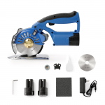 VEVOR juhtmevaba elektriline kangal&otilde;ikur, 5 kiirust, 27mm l&otilde;ikepaksus, kaheksanurkne tera, koos aku ja laadijaga