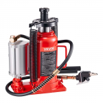 VEVOR 20-tonnine &otilde;huh&uuml;drauliline tungraud, 260&ndash;495 mm t&otilde;stek&otilde;rgus, manuaalne/pneumaatiline, autodele, veoautodele, haagissuvilatele, punane