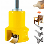 VEVOR Tappfrees 38 mm, Alumiiniumist ja Terasest Puidust M&ouml;&ouml;bli T&ouml;&ouml;riist, Kahe Teraga DIY Komplekt