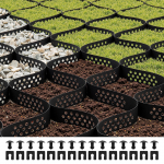 VEVOR Kruusv&otilde;rk 5x2m, 5cm s&uuml;gavus, 8850kg/m&sup2; kandev&otilde;ime, HDPE pinnase stabilisaator sisses&otilde;itudele, terrassidele, n&otilde;lvadele