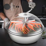 VEVOR 600 mm k&auml;sitsi pungade ja lehtede trimmer roostevabast terasest teradega, m&auml;rg- ja kuivh&uuml;dro l&otilde;ikur taimedele ja lilledele