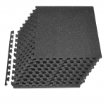 VEVOR 12-osaline &uuml;hendatav j&otilde;usaali p&otilde;randamattide komplekt 610 x 610 x 20 mm, suure tihedusega EVA vaht, m&uuml;ra summutavad kaitseplaadid