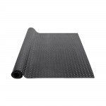 VEVOR 3 mm teemantmustri kummist p&otilde;randakate, 1,22 m x 4,57 m, veekindel garaažimatt autole, j&otilde;usaalile, t&ouml;&ouml;kojale, must