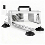 VEVOR manuaalne tomativiilutaja, 9,5 mm roostevabast terasest kommertspuuviljade ja k&ouml;&ouml;giviljade l&otilde;ikur libisemiskindlate jalgadega