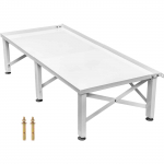 VEVOR Universaalne pesumasina alus 124x54.9x30 cm reguleeritavate jalgadega pesumasinatele, kuivatitele ja k&uuml;lmikutele