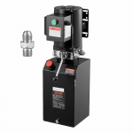 VEVOR 220V h&uuml;draulikaseade, 15L paak, 6.3 L/min vool, 22MPa r&otilde;hk, &uuml;hetoimeline pump autot&otilde;stukitele, must