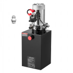 VEVOR 10 L H&uuml;drauliline J&otilde;ujaam, 12V DC &Uuml;hesuunaline Pump, 22 MPa R&otilde;hk, 3.4 L/min Vool, Haagistele ja T&otilde;stmiseks