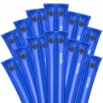 VEVOR 12-osaline 2380mm kahekordse kambriga basseinikatte veekottide komplekt, 0,4mm PVC torud talvistele basseinidele