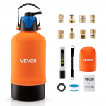 VEVOR 10 l deioniseeritud vee s&uuml;steem triibuvabaks autopesuks DI vaigu, m&ouml;&ouml;davooluklapi ja TDS m&otilde;&otilde;tjaga, 1514 l filter