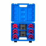 VEVOR 14-osaline laagri pressikomplekt &ndash; vastupidav terasest tihendi ja puksi paigaldus/eemaldus t&ouml;&ouml;riist koos kohvriga