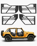 VEVOR 4-ukselised torukujulised uksed Jeep Wrangler JL 2018&ndash;2024 ja Gladiator JT 2020&ndash;2024 jaoks, OE lukk ja hingedega