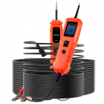 VEVOR auto vooluahela tester 6&ndash;36V DC, prooviv&otilde;tja 4 m kaabliga, ABS kest, autodele, maasturitele, veoautodele