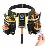 VEVOR magnetiline t&ouml;&ouml;riistav&ouml;&ouml; 28 taskuga, reguleeritav 78,7&ndash;121,9 cm, vastupidav v&ouml;&ouml; elektrikutele ja puuseppadele