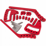 VEVOR alumiiniumist k&auml;epidemed Jeep Wrangler JK 2007&ndash;2017, ees ja taga, lihtne paigaldada, sobib Rubicon/Sahara/Sport 4-ukseline