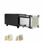 VEVOR Elektriline friikartuli l&otilde;ikur 13mm ja 9,5mm roostevabast terasest teradega, libisemiskindel k&ouml;&ouml;giviljal&otilde;ikur