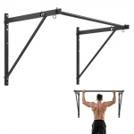 VEVOR seinale kinnitatav l&otilde;uat&otilde;mbekang, 127 cm lai, reguleeritav s&uuml;gavus 56/76 cm, terasest, 200 kg kandev&otilde;ime, kodune treener