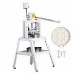 VEVOR K&auml;sitsi tainajagaja ja &uuml;marvormija, 10 osa, 120&ndash;560g, roostevaba terasest alus ja tera, pagarit&ouml;&ouml;kodadele