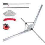 VEVOR veetaimede l&otilde;ikur, 1,57 m l&otilde;ikelaius, terasterad ja 9 m viskek&ouml;is &ndash; tiikide ja j&auml;rvede taimede eemaldaja