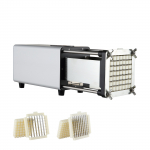 VEVOR Elektriline friikartuli l&otilde;ikur 13 mm ja 10 mm roostevabast terasest teradega, libisemisvastane k&ouml;&ouml;givilja viilutaja