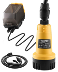 VEVOR Juhtmevaba sukelpump 33 L/min, 20 m t&otilde;stev&otilde;ime, sobib Dewalt 20V akule, kaasaskantav pump basseinile ja aiat&ouml;&ouml;dele