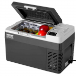 VEVOR 25L Kaasaskantav Auto K&uuml;lmik-S&uuml;gavk&uuml;lmik, 12V Kompressoriga, LED, -20&deg;C kuni +20&deg;C, Autole, Matkale, Koju