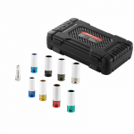 VEVOR 1/2" L&ouml;&ouml;gimutrite Padrunikomplekt, Metriline ja SAE 6-Punkti S&uuml;vapesad, CR-MO Teras, Kohver ja Pikendus