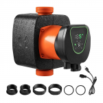 VEVOR LPS25-11PA/180 sooja vee tsirkulatsioonipump, 117 l/min, 11 m t&otilde;stev&otilde;ime, malm, vaikne, energias&auml;&auml;stlik k&uuml;ttes&uuml;steemile