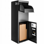 VEVOR V&auml;lipakikast 35.3x29.5x106.7cm, Tsinkterasest, Koodlukk, Vargusvastane, IPX3 Veekindel Postkast