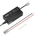 VEVOR 12V 10A LiFePO4 nutikas aku laadija, 14.6V AC-DC, Andersoni pistik, LED, 0V aktiveerimine liitiumakudele