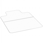 VEVOR 915x1225 mm PVC toolialune matt &auml;&auml;rega madala vaibaga p&otilde;randale, libisemiskindel kontorikaitse, kergesti puhastatav