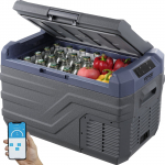 VEVOR 30L Kaasaskantav Auto K&uuml;lmik-S&uuml;gavk&uuml;lmik, -20&deg;C kuni 20&deg;C, 12/24V DC & 100&ndash;240V AC, LED & Bluetooth, Matkale, RV-le