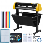 VEVOR 86,4 cm vin&uuml;&uuml;l l&otilde;ikur-plotter LCD, kaameraga kontuurl&otilde;ikamine, 3 tera, 780 mm l&otilde;ike laius, 800 mm/s kiirus