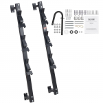 VEVOR 3-kohaline trimmerihoidik tsingisulamiga lukuga, seina v&otilde;i haagise k&uuml;lge kinnitatav, aiat&ouml;&ouml;riistade hoidik, paar