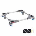 VEVOR reguleeritav mini k&uuml;lmiku alus ratastega, 181 kg kandev&otilde;ime, sobib pesumasinatele, kuivatile, k&uuml;lmikutele