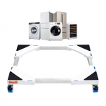 VEVOR reguleeritav minik&uuml;lmiku ja pesumasina alus ratastega, roostevabast terasest, 381&ndash;615mm, 363kg kandev&otilde;ime