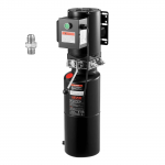 VEVOR 220V &Uuml;hesuunaline H&uuml;drauliline Toiteplokk, 10L Paak, 6.3L/min Vool, 22MPa R&otilde;hk, T&otilde;stukitele ja T&ouml;&ouml;kodadele, Must