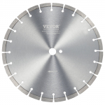 VEVOR 350mm teemantsaeketas betoonile, plaatidele, tellistele &ndash; m&auml;rg/kuiv l&otilde;ikamine, 12mm segmendid, 25.4mm ava