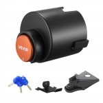 VEVOR tugev 58,6 mm haagise haakesulgur, vargavastane, 3 v&otilde;tmega, roostekindel, sobib haagistele, paatidele, matkaautodele