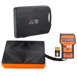 VEVOR 50 kg digitaalne k&uuml;lmutusaine t&auml;itmiskaal LCD-ekraani, juhtmega puldi ja patareiga, HVAC freooni kaalumiseks