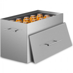 VEVOR 14,2L veevann-konserveerimispott 2 restiga, 304 roostevabast terasest pliidipott, mahutab 15 purki