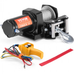 VEVOR 907,2 kg elektriline vintsi ATV/UTV jaoks, terastross, 12V DC, IP55 veekindel, juhtmega pult