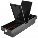 VEVOR 178x51x33 cm vastupidav alumiiniumist t&ouml;&ouml;riistakast, veekindel, lukustatav, k&auml;epidemetega, pikapile, haagisele, matkaautole &ndash; must