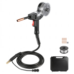 VEVOR 130A MIG poolp&uuml;stol 3m kaabliga Lincoln Magnum 100SG K2532-1 jaoks, 0,8&ndash;0,9mm otsikud, 0,9mm ER4043 alumiiniumtraat ja t&ouml;&ouml;riistakast