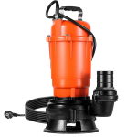 VEVOR 550W sukelpump, 18000 L/h, 2-tolline v&auml;ljund, 10m t&otilde;stek&otilde;rgus, basseinide, keldrite, ehitus- ja aiat&ouml;&ouml;deks