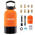 VEVOR deioniseeritud vee s&uuml;steem 5 L vaigu ja TDS m&otilde;&otilde;turiga, plekivaba loputusfilter auto-, matkaauto-, mootorratta- ja aknapesuks 757 L