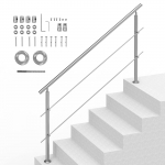 VEVOR 180,1 cm v&auml;litrepi k&auml;sipuu 2 risttalaga, reguleeritav 0&deg;&ndash;45&deg;, kandev&otilde;ime kuni 100 kg